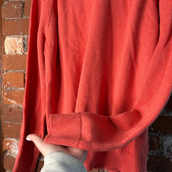 LL Bean Men's Wicked Soft Cotton Cashmere Sweater Crewneck Sz L Preppy Coastal - Picture 6 of 11